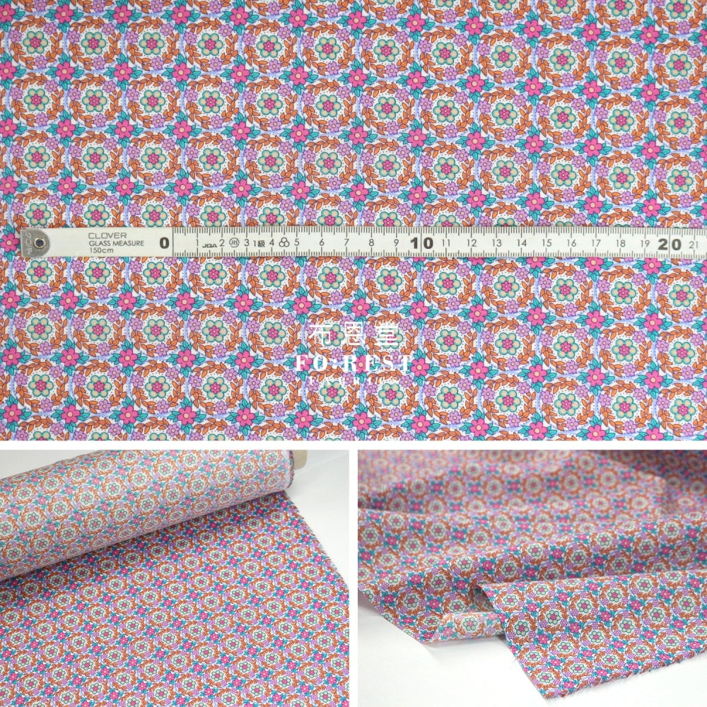 Liberty Of London (Cotton Tana Lawn Fabric) - Jessies Jewel Purple Cotton