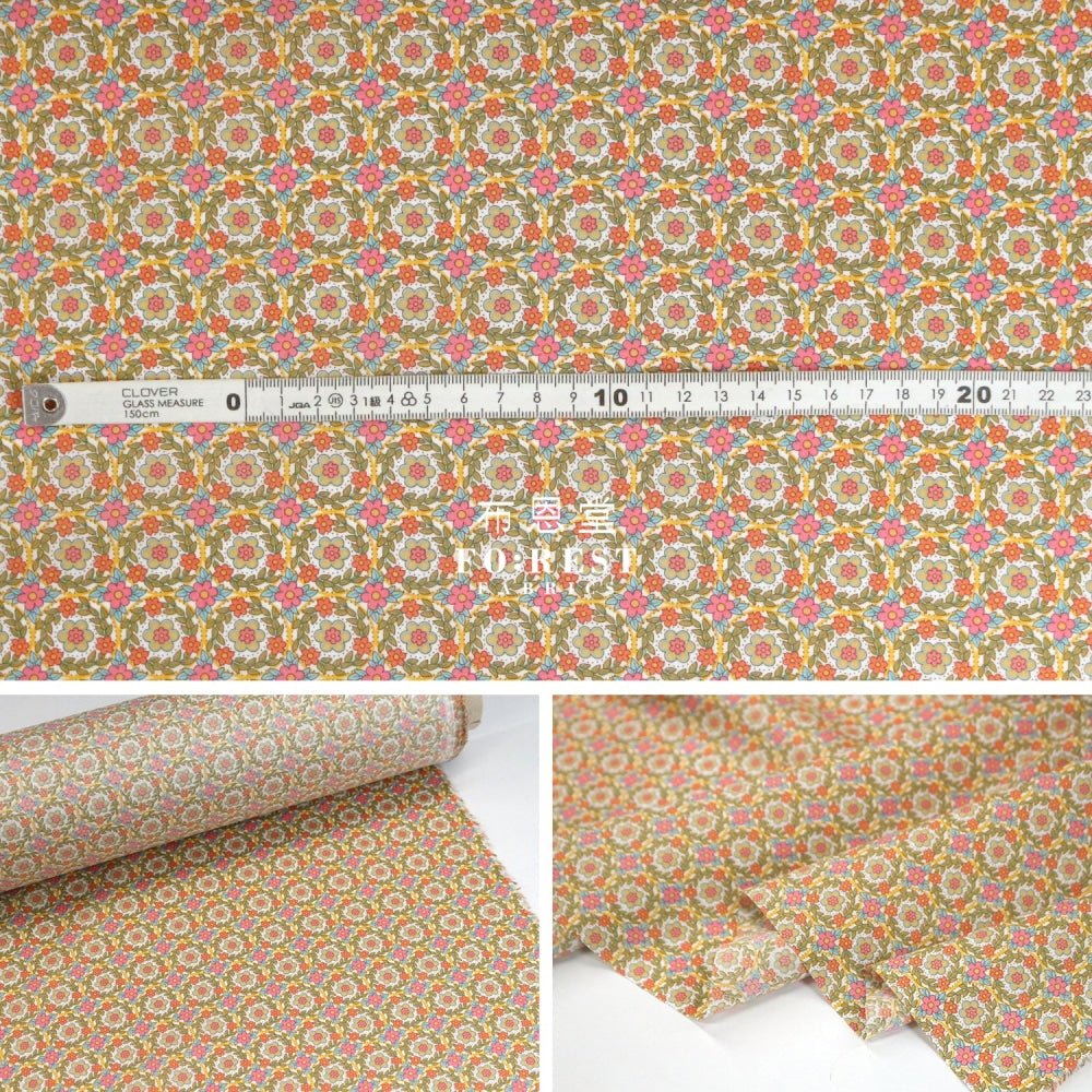 Liberty of London (Cotton Tana Lawn Fabric) - Jessie's Jewel - FO:REST Fabric 布恩堂Liberty fabrictana lawnjapanese fabricykk zipper