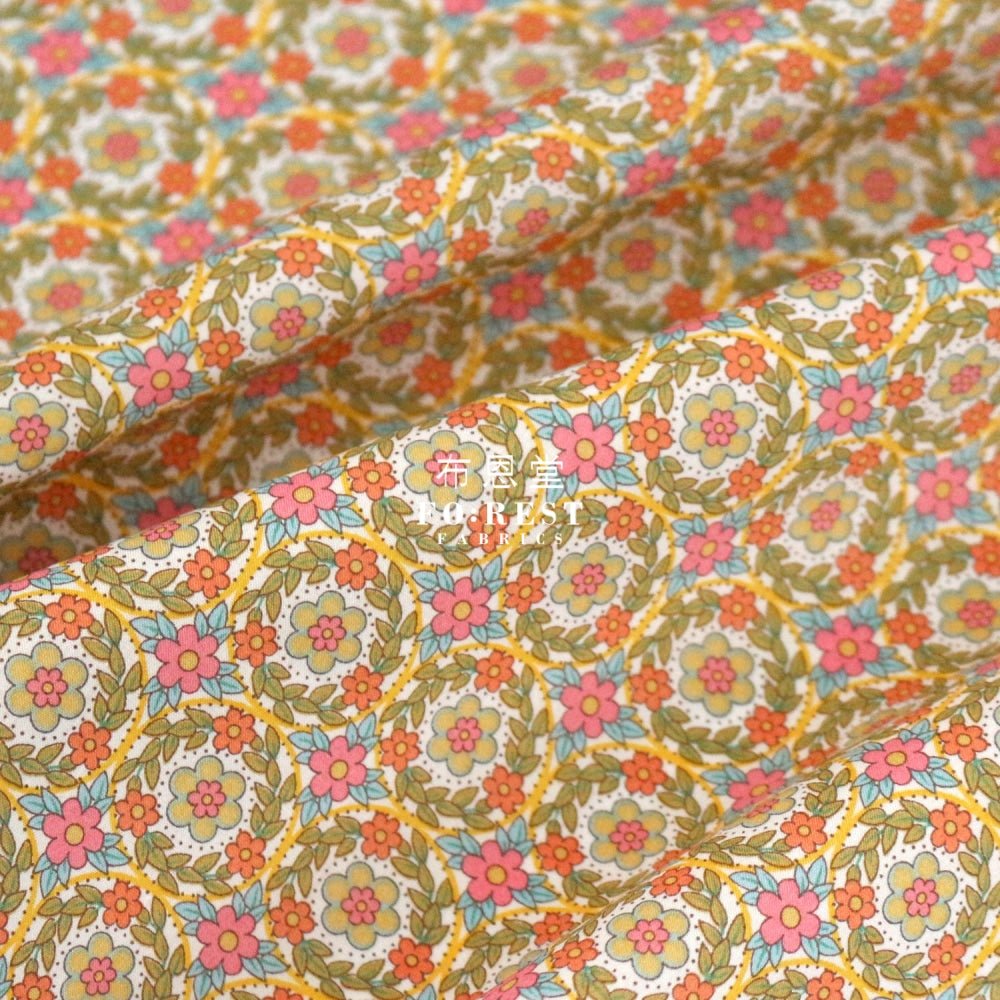 Liberty of London (Cotton Tana Lawn Fabric) - Jessie's Jewel - FO:REST Fabric 布恩堂Liberty fabrictana lawnjapanese fabricykk zipper