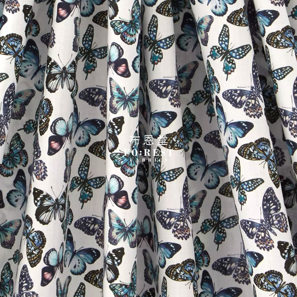 Liberty Of London (Cotton Tana Lawn Fabric) - Julie Butterfly Cotton