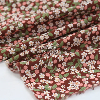 Liberty of London (Cotton Tana Lawn Fabric) - Karen's Choice Wine - FO:REST Fabric 布恩堂Liberty fabrictana lawnjapanese fabricykk zipper