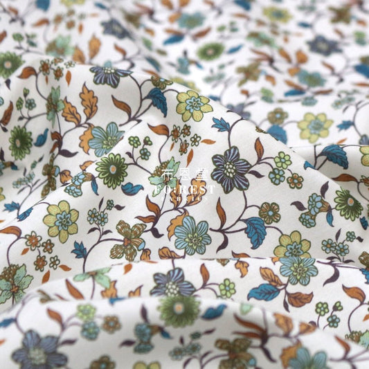 Liberty of London (Cotton Tana Lawn Fabric) - Katherine Court - FO:REST Fabric 布恩堂Liberty fabrictana lawnjapanese fabricykk zipper