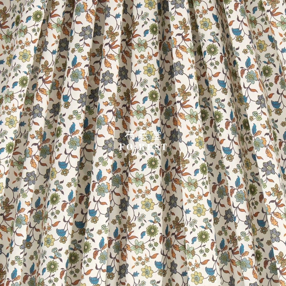 Liberty of London (Cotton Tana Lawn Fabric) - Katherine Court - FO:REST Fabric 布恩堂Liberty fabrictana lawnjapanese fabricykk zipper
