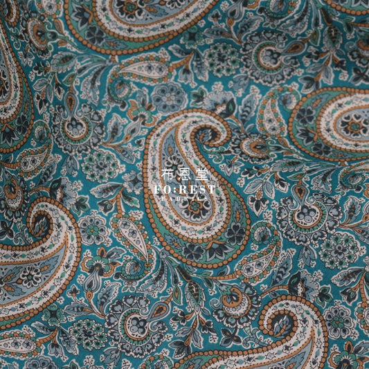 Liberty Of London (Cotton Tana Lawn Fabric) - Lee Manor Green Cotton