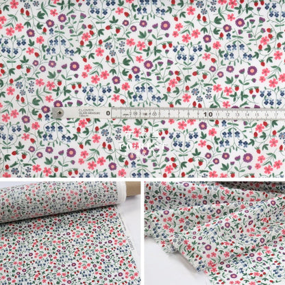 Liberty of London (Cotton Tana Lawn Fabric) - Little Mirabelle A - FO:REST Fabric 布恩堂Liberty fabrictana lawnjapanese fabricykk zipper