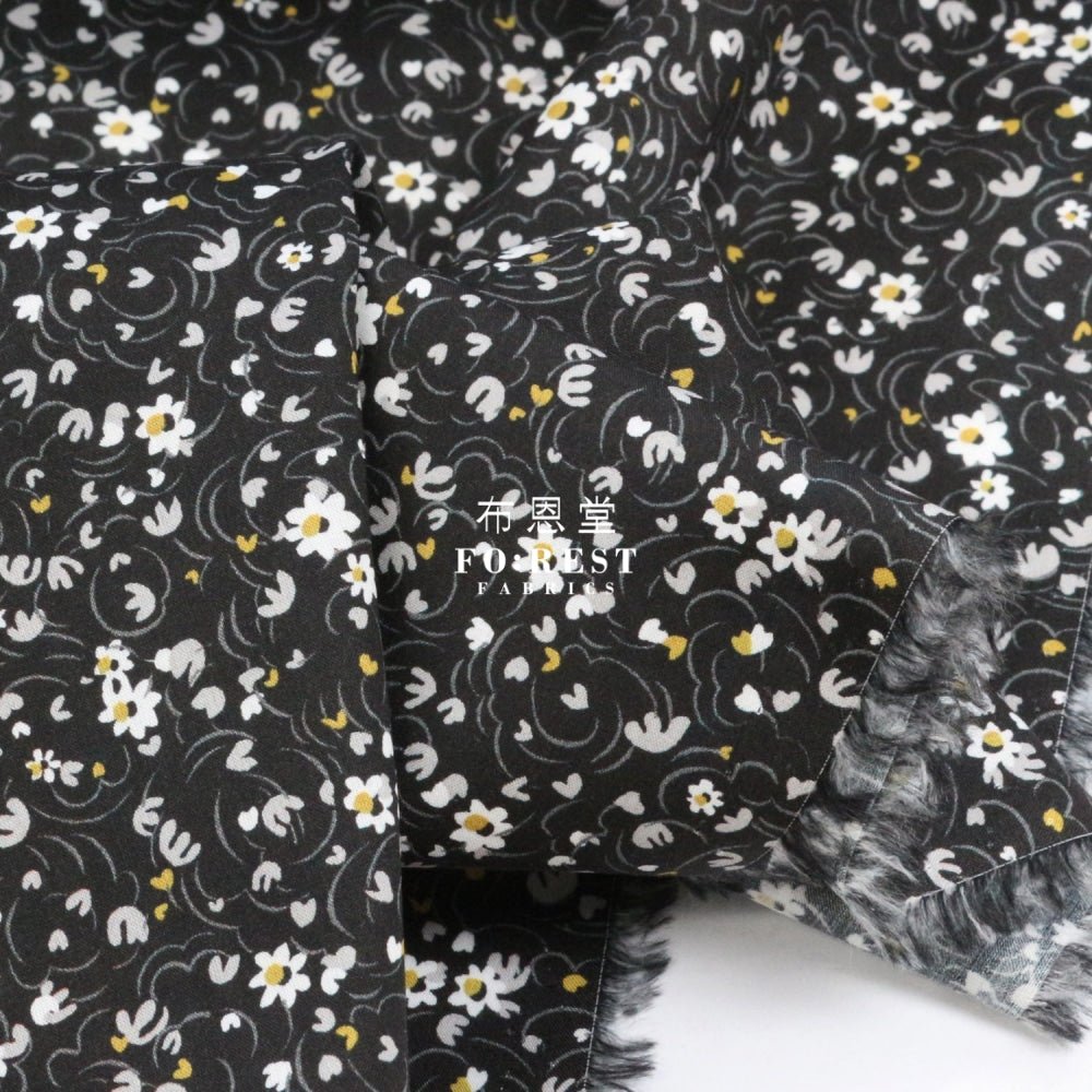Liberty of London (Cotton Tana Lawn Fabric) - Lottie Swirl - FO:REST Fabric 布恩堂Liberty fabrictana lawnjapanese fabricykk zipper