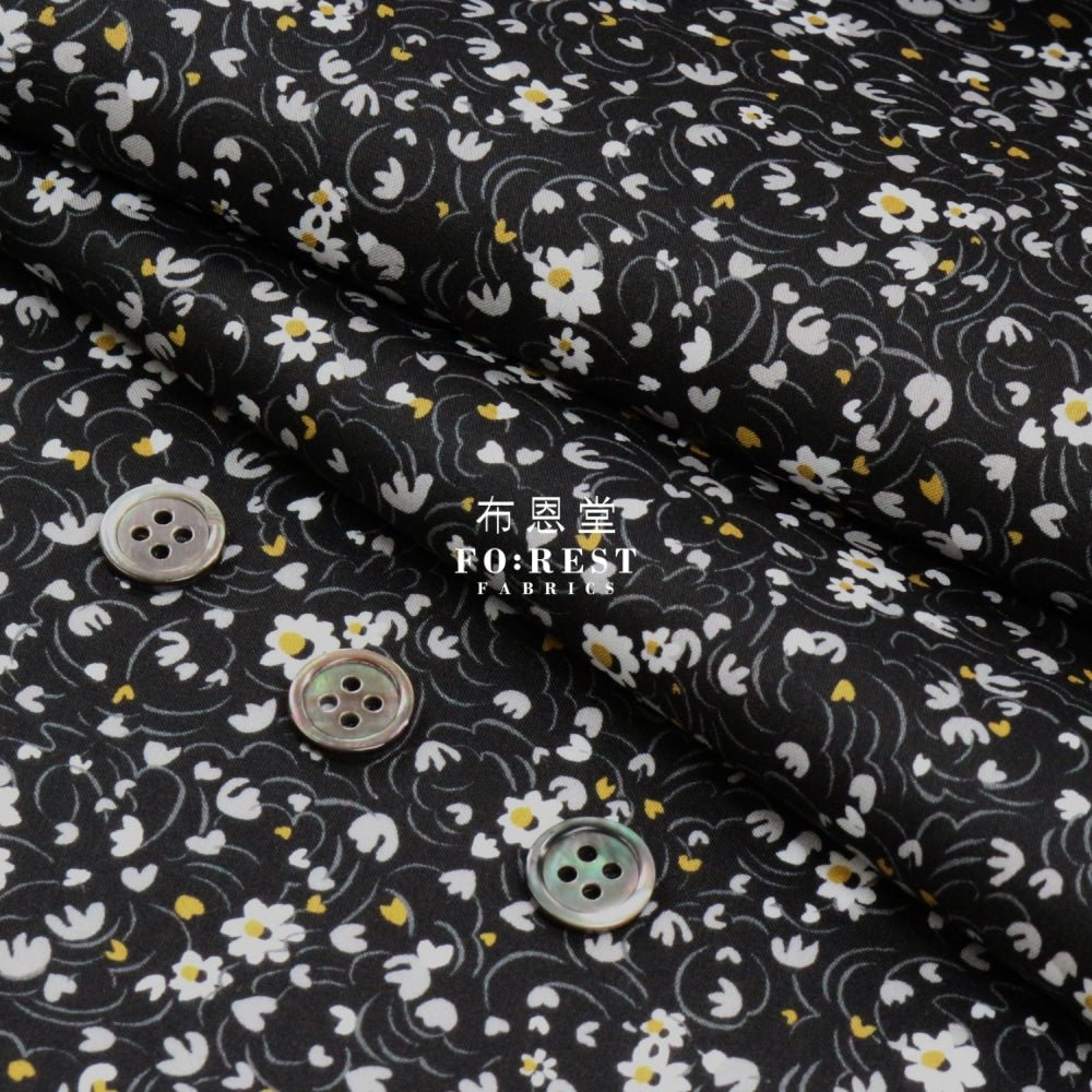 Liberty of London (Cotton Tana Lawn Fabric) - Lottie Swirl - FO:REST Fabric 布恩堂Liberty fabrictana lawnjapanese fabricykk zipper