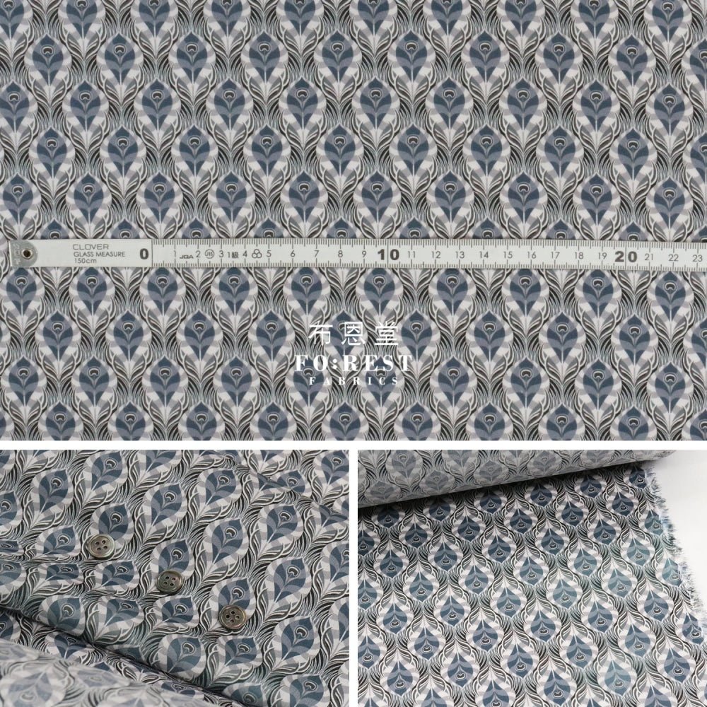 Liberty of London (Cotton Tana Lawn Fabric) - Luxor - FO:REST Fabric 布恩堂Liberty fabrictana lawnjapanese fabricykk zipper