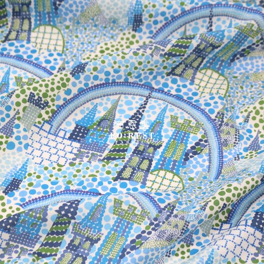 Liberty Of London (Cotton Tana Lawn Fabric) - Magical Mystery Blue Cotton