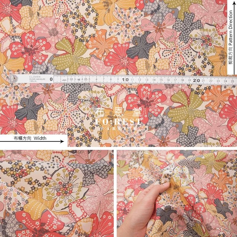 Liberty of London (Cotton Tana Lawn Fabric) - Mauvey - FO:REST Fabric 布恩堂Liberty fabrictana lawnjapanese fabricykk zipper