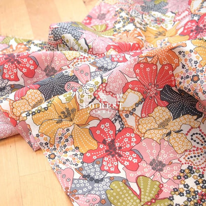 Liberty of London (Cotton Tana Lawn Fabric) - Mauvey - FO:REST Fabric 布恩堂Liberty fabrictana lawnjapanese fabricykk zipper