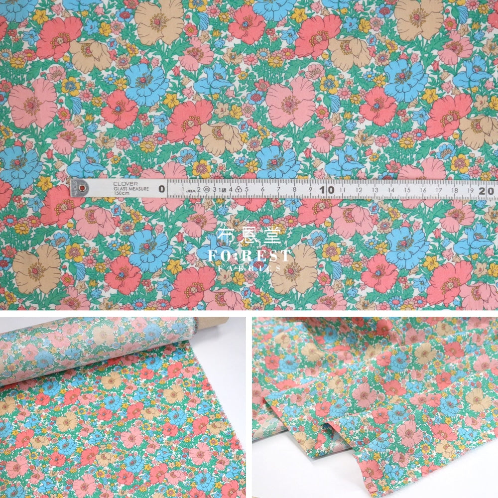 Liberty Of London (Cotton Tana Lawn Fabric) - Meadow Song C Cotton