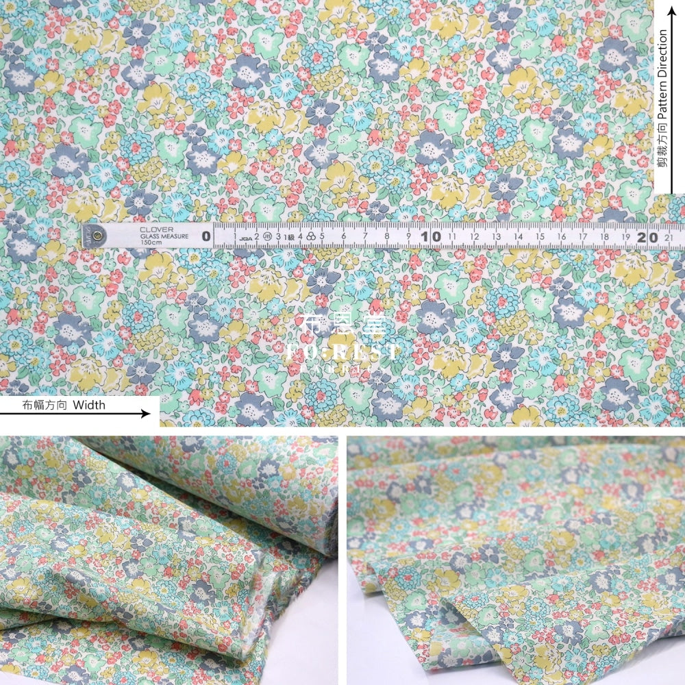 Liberty Of London (Cotton Tana Lawn Fabric) - Michelle Floral Cotton