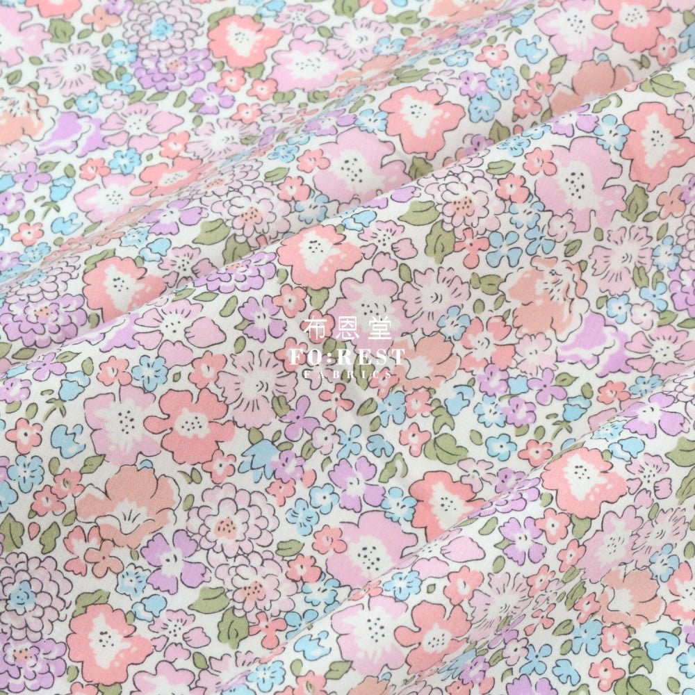 Liberty of London (Cotton Tana Lawn Fabric) - Michelle Pink - FO:REST Fabric 布恩堂Liberty fabrictana lawnjapanese fabricykk zipper