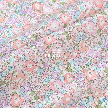 Liberty of London (Cotton Tana Lawn Fabric) - Michelle Pink - FO:REST Fabric 布恩堂Liberty fabrictana lawnjapanese fabricykk zipper
