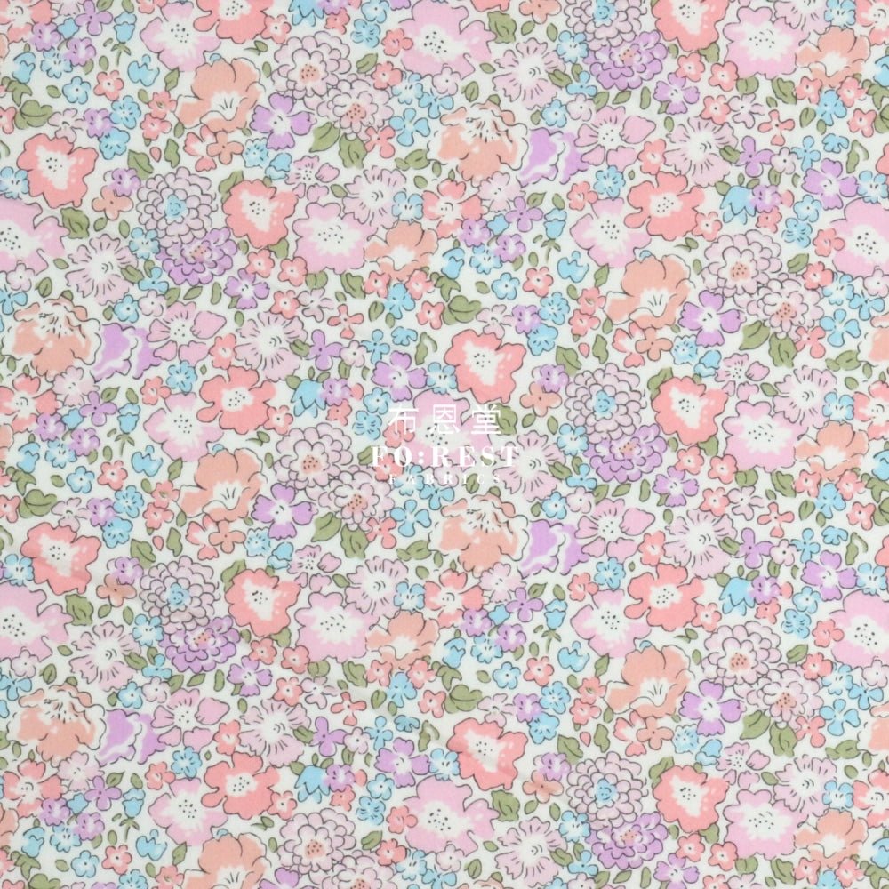 Liberty of London (Cotton Tana Lawn Fabric) - Michelle Pink - FO:REST Fabric 布恩堂Liberty fabrictana lawnjapanese fabricykk zipper