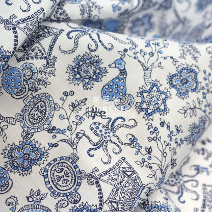 Liberty of London (Cotton Tana Lawn Fabric) - Opera Carousel - FO:REST Fabric 布恩堂Liberty fabrictana lawnjapanese fabricykk zipper