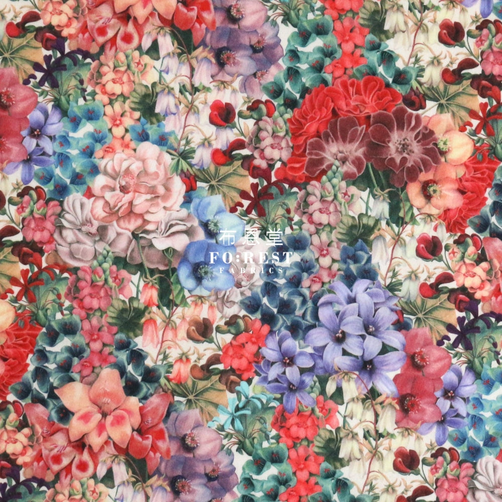 Liberty Of London (Cotton Tana Lawn Fabric) - Painted Travels A Cotton