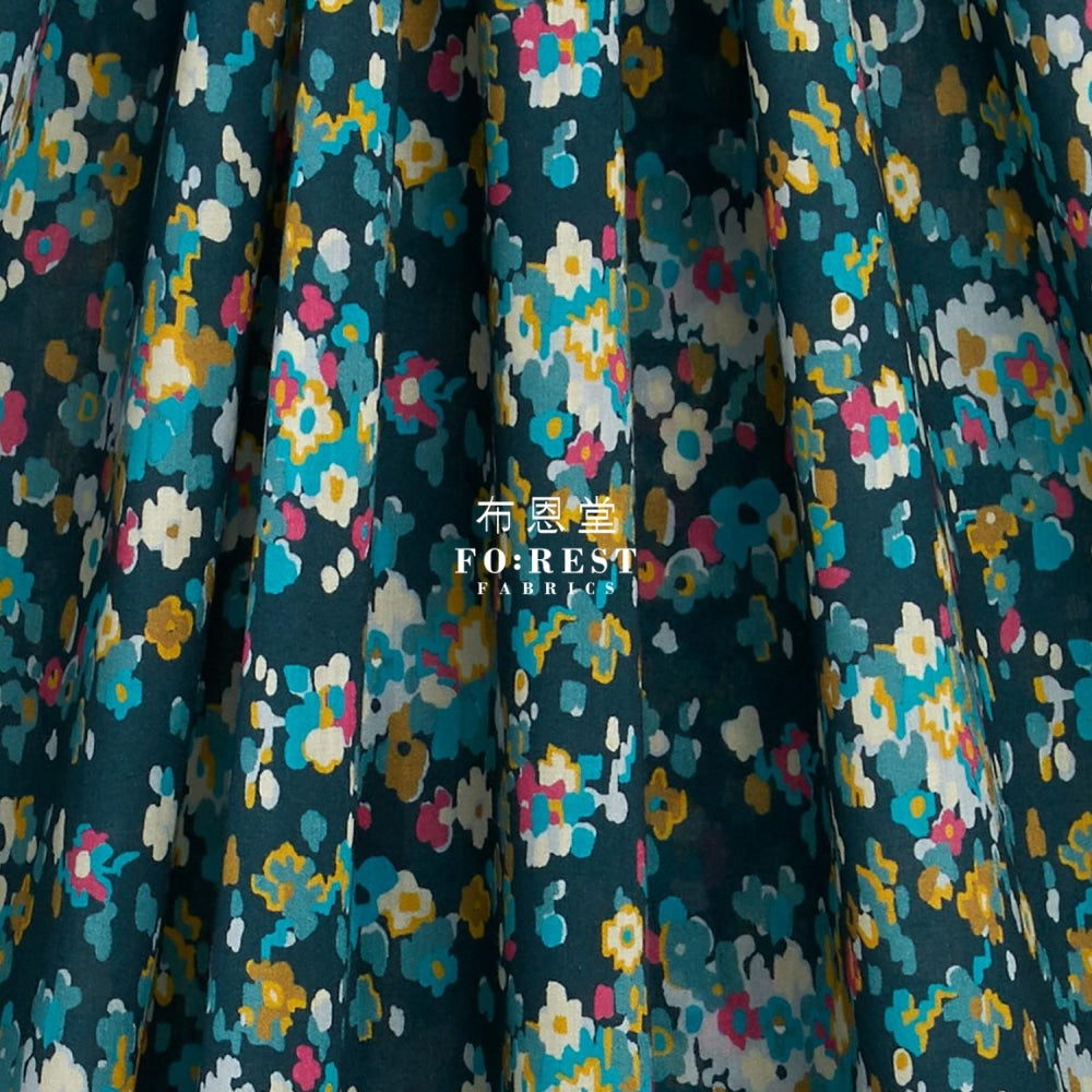 Liberty Of London (Cotton Tana Lawn Fabric) - Paisley Flowers Cotton