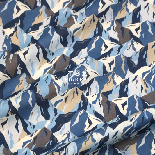 Liberty Of London (Cotton Tana Lawn Fabric) - Peaks B Cotton