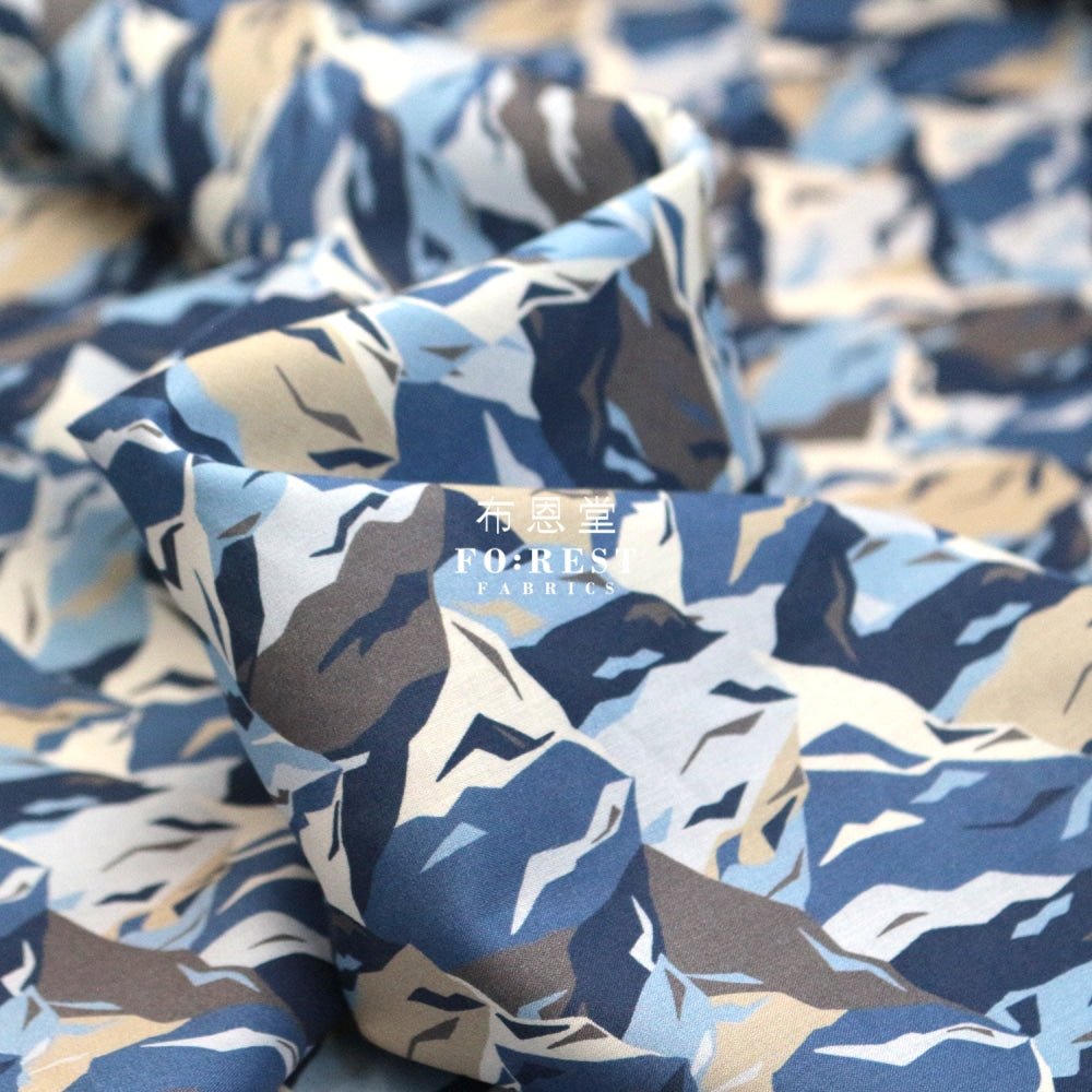 Liberty of London (Cotton Tana Lawn Fabric) - Peaks B - FO:REST Fabric 布恩堂Liberty fabrictana lawnjapanese fabricykk zipper