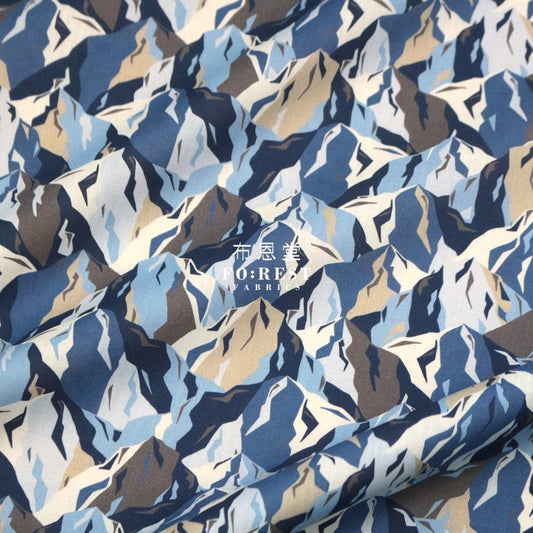 Liberty of London (Cotton Tana Lawn Fabric) - Peaks B - FO:REST Fabric 布恩堂Liberty fabrictana lawnjapanese fabricykk zipper