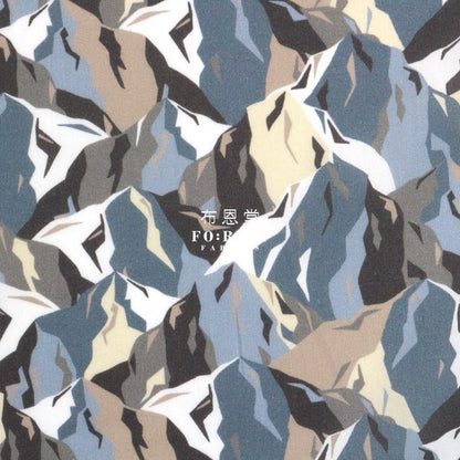Liberty of London (Cotton Tana Lawn Fabric) - Peaks C - FO:REST Fabric 布恩堂Liberty fabrictana lawnjapanese fabricykk zipper