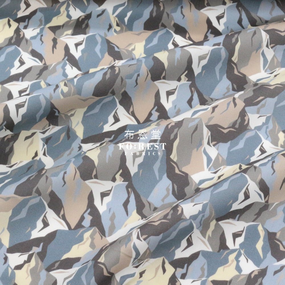 Liberty of London (Cotton Tana Lawn Fabric) - Peaks C - FO:REST Fabric 布恩堂Liberty fabrictana lawnjapanese fabricykk zipper