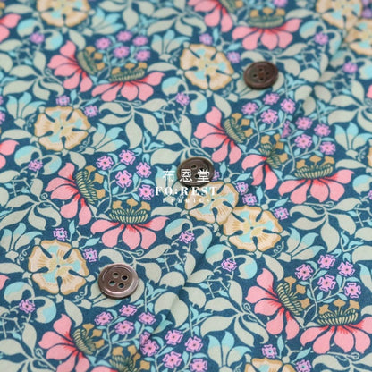 Liberty of London (Cotton Tana Lawn Fabric) - Persephone - FO:REST Fabric 布恩堂Liberty fabrictana lawnjapanese fabricykk zipper