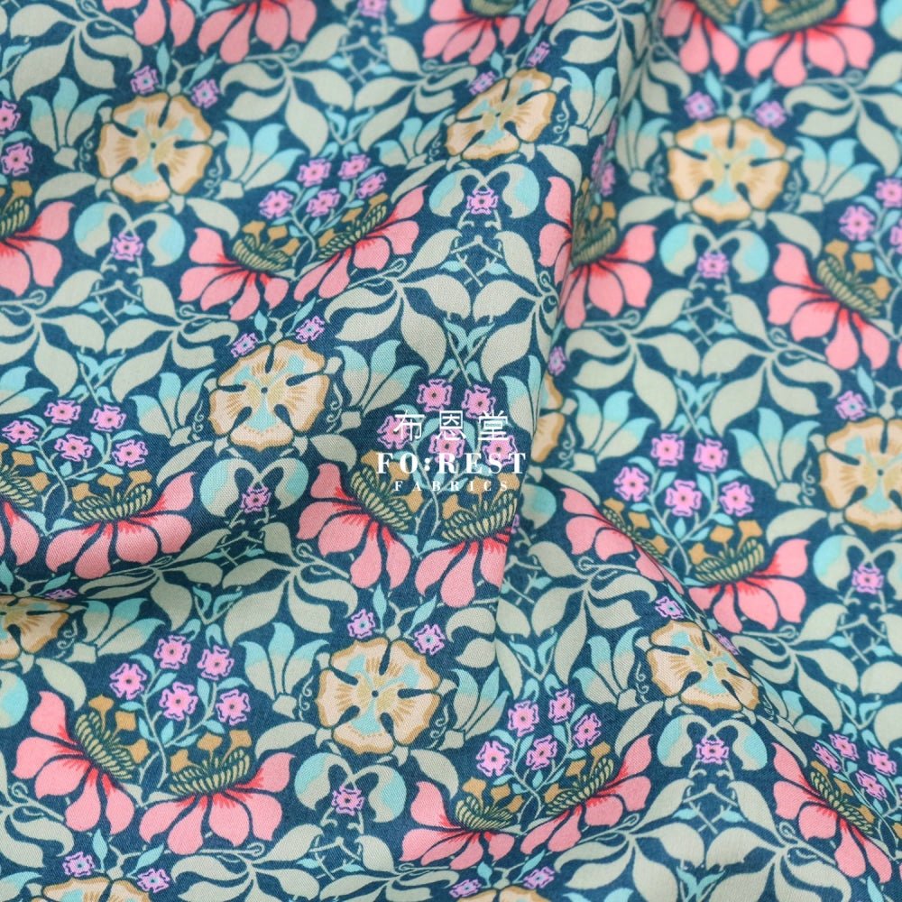 Liberty of London (Cotton Tana Lawn Fabric) - Persephone - FO:REST Fabric 布恩堂Liberty fabrictana lawnjapanese fabricykk zipper
