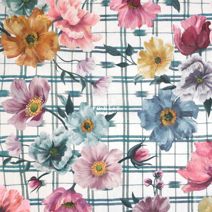 Liberty of London (Cotton Tana Lawn Fabric) - Picnic Flower - FO:REST Fabric 布恩堂Liberty fabrictana lawnjapanese fabricykk zipper