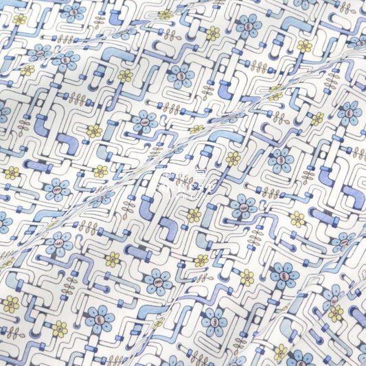 Liberty Of London (Cotton Tana Lawn Fabric) - Pipe Dream Cotton