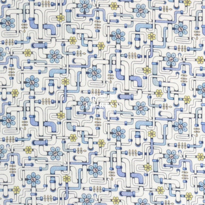 Liberty of London (Cotton Tana Lawn Fabric) - Pipe Dream - FO:REST Fabric 布恩堂Liberty fabrictana lawnjapanese fabricykk zipper