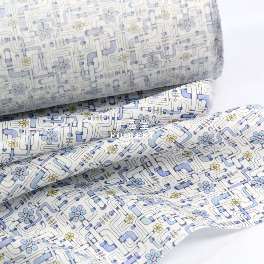 Liberty of London (Cotton Tana Lawn Fabric) - Pipe Dream - FO:REST Fabric 布恩堂Liberty fabrictana lawnjapanese fabricykk zipper