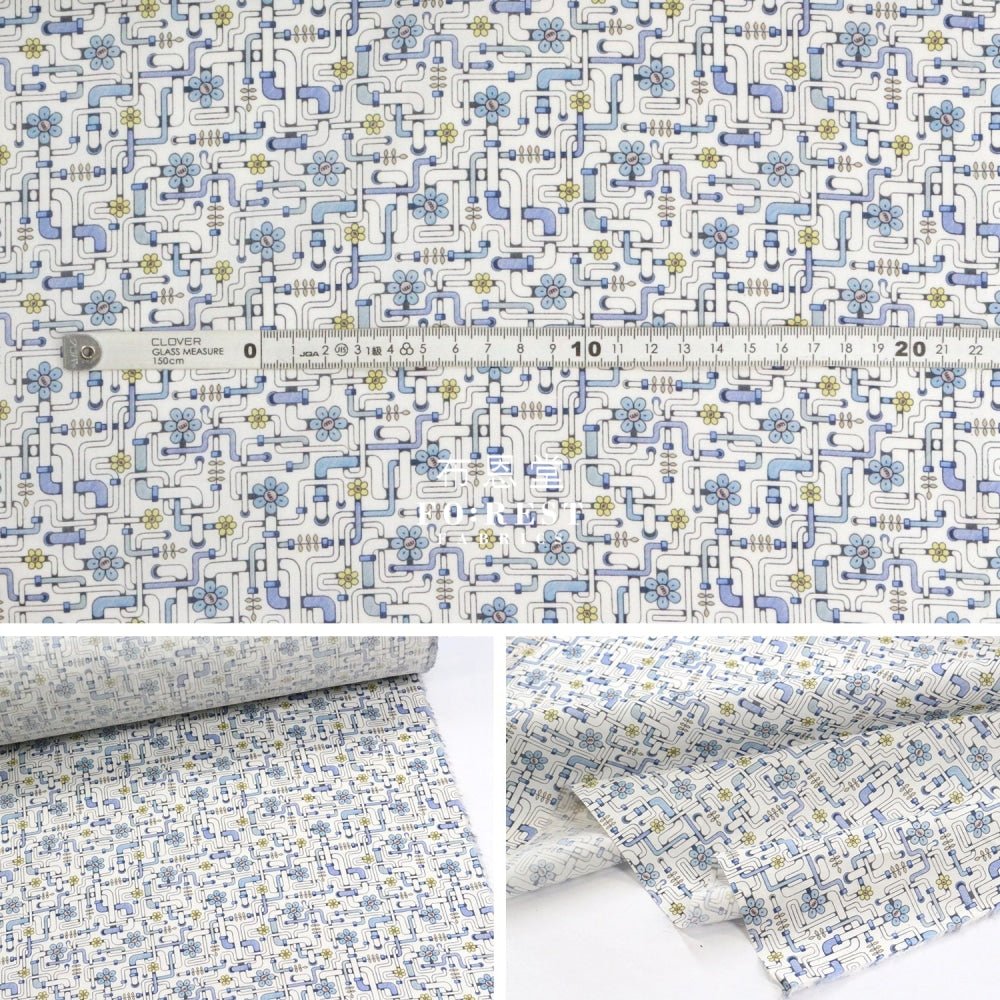 Liberty of London (Cotton Tana Lawn Fabric) - Pipe Dream - FO:REST Fabric 布恩堂Liberty fabrictana lawnjapanese fabricykk zipper