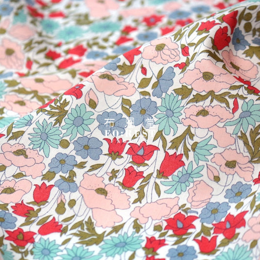 Liberty Of London (Cotton Tana Lawn Fabric) - Poppy And Daisy Cotton