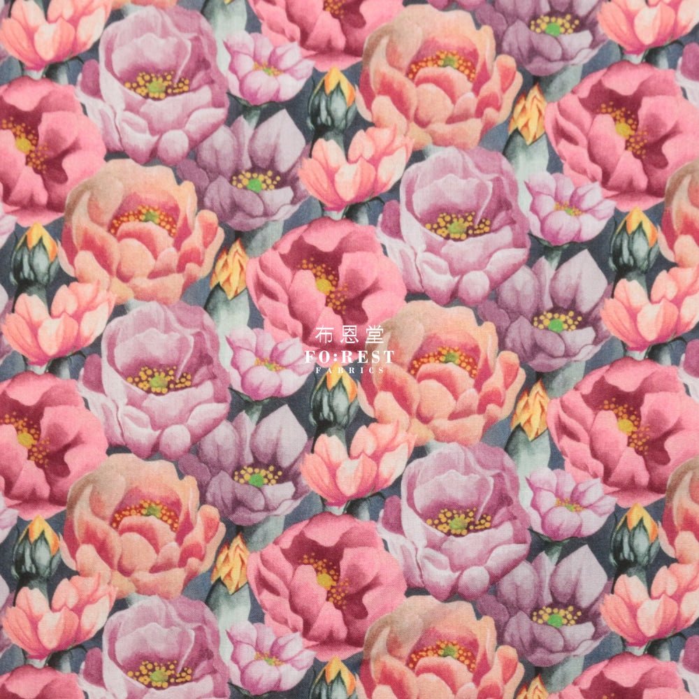Liberty of London (Cotton Tana Lawn Fabric) - Prairie Flower - FO:REST Fabric 布恩堂Liberty fabrictana lawnjapanese fabricykk zipper