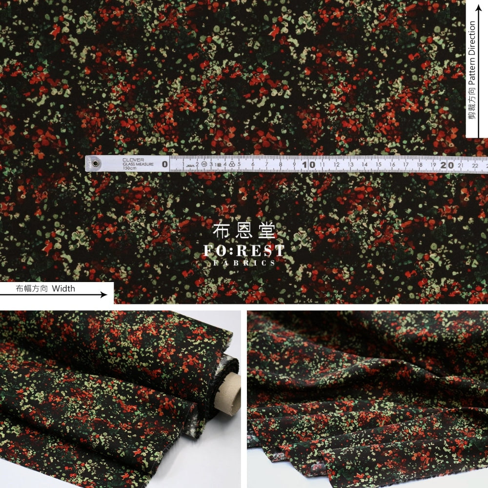 Liberty Of London (Cotton Tana Lawn Fabric) - Reflections Red Cotton