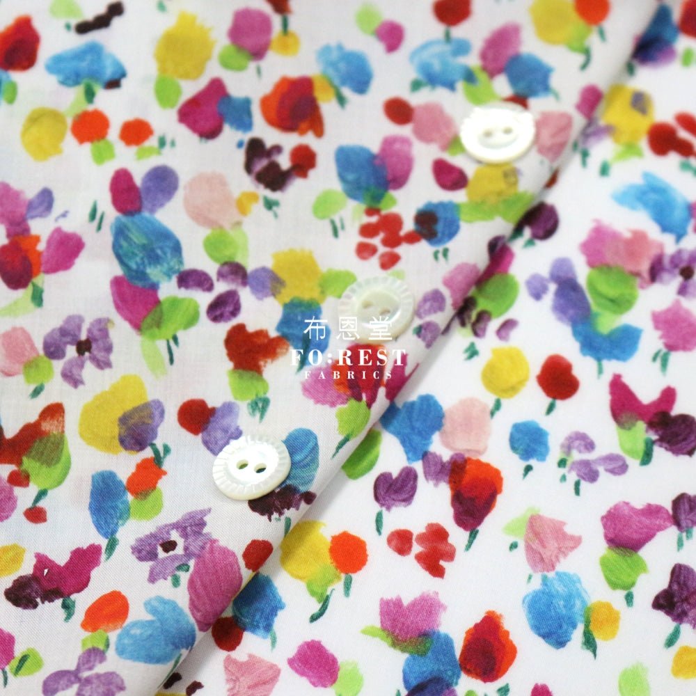 Liberty of London (Cotton Tana Lawn Fabric) - Rhapsody - FO:REST Fabric 布恩堂Liberty fabrictana lawnjapanese fabricykk zipper