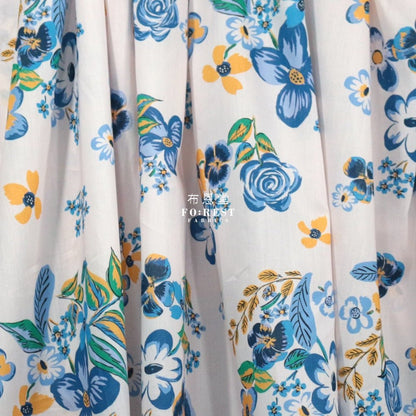 Liberty of London (Cotton Tana Lawn Fabric) - Riviera Bouqet LT.PINK - FO:REST Fabric 布恩堂Liberty fabrictana lawnjapanese fabricykk zipper