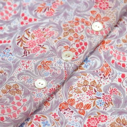 Liberty Of London (Cotton Tana Lawn Fabric) - Sleeping Beauty Red Cotton