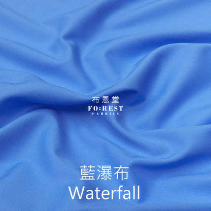 Liberty Of London (Cotton Tana Lawn Fabric) - Solid Waterfall Cotton