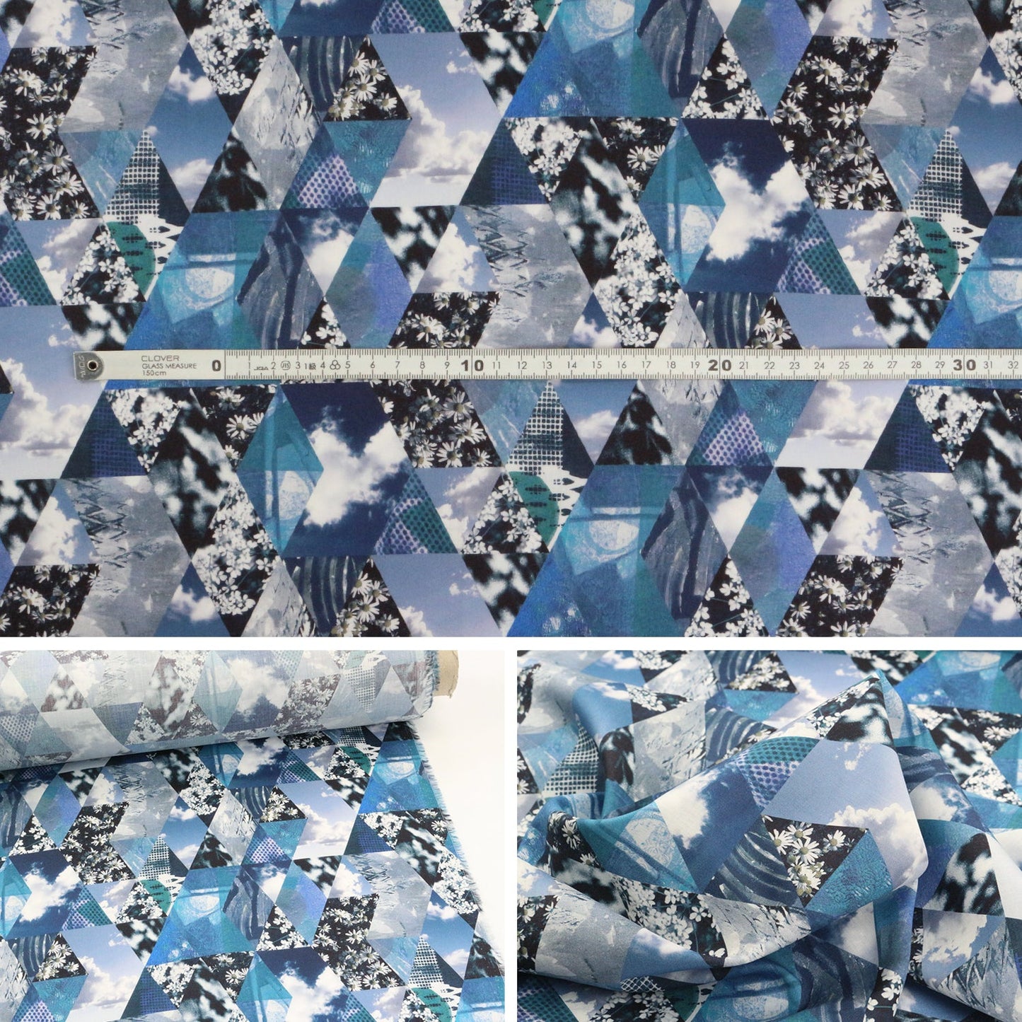 Liberty of London (Cotton Tana Lawn Fabric) - stroll - FO:REST Fabric 布恩堂Liberty fabrictana lawnjapanese fabricykk zipper