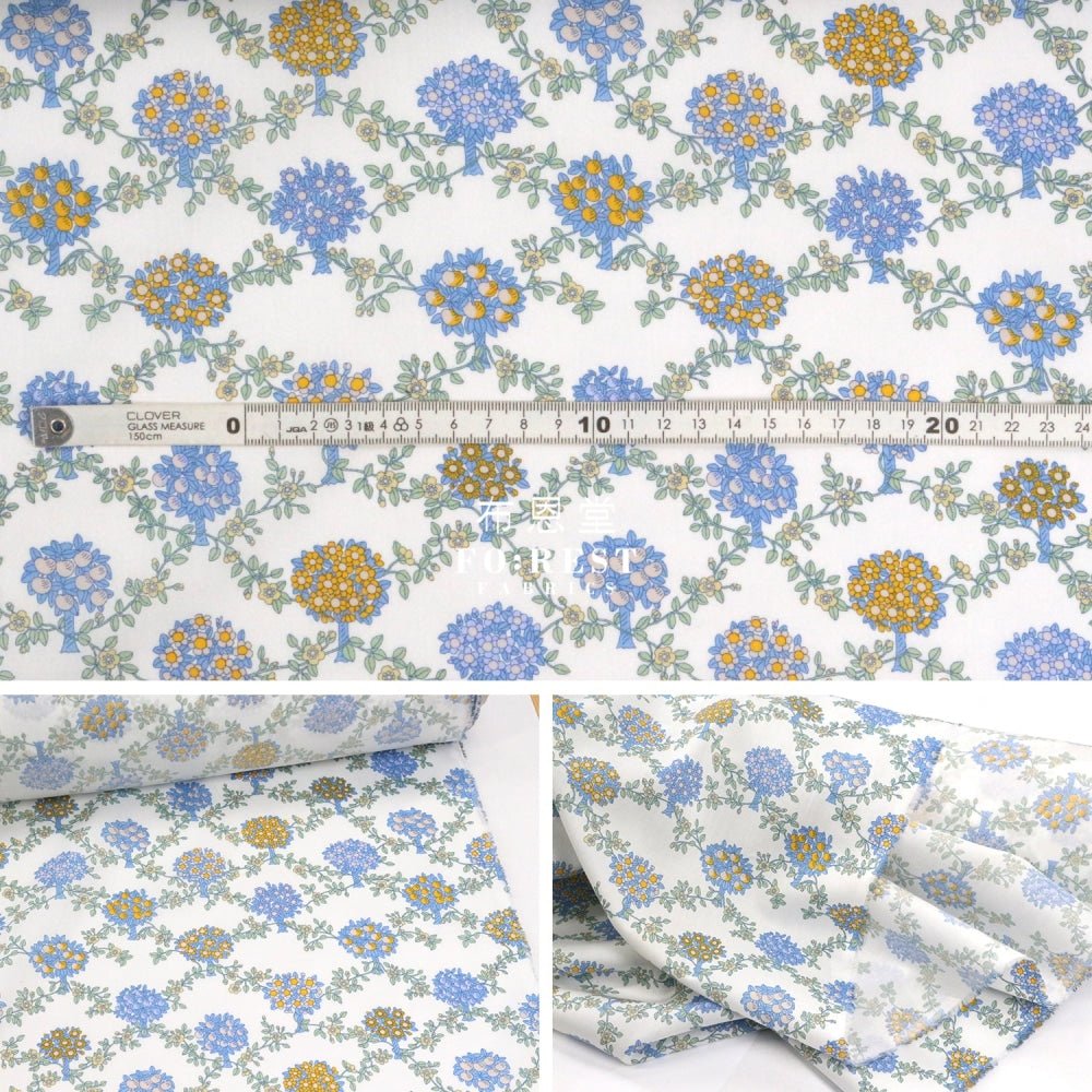 Liberty of London (Cotton Tana Lawn Fabric) - Summer Orchard - FO:REST Fabric 布恩堂Liberty fabrictana lawnjapanese fabricykk zipper