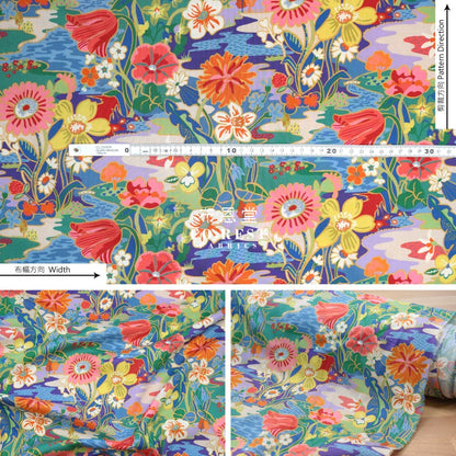 Liberty Of London (Cotton Tana Lawn Fabric) - Sunshine Meadow Cotton