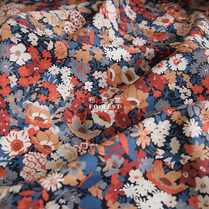 Liberty of London (Cotton Tana Lawn Fabric) - Thorpe Brown - FO:REST Fabric 布恩堂Liberty fabrictana lawnjapanese fabricykk zipper
