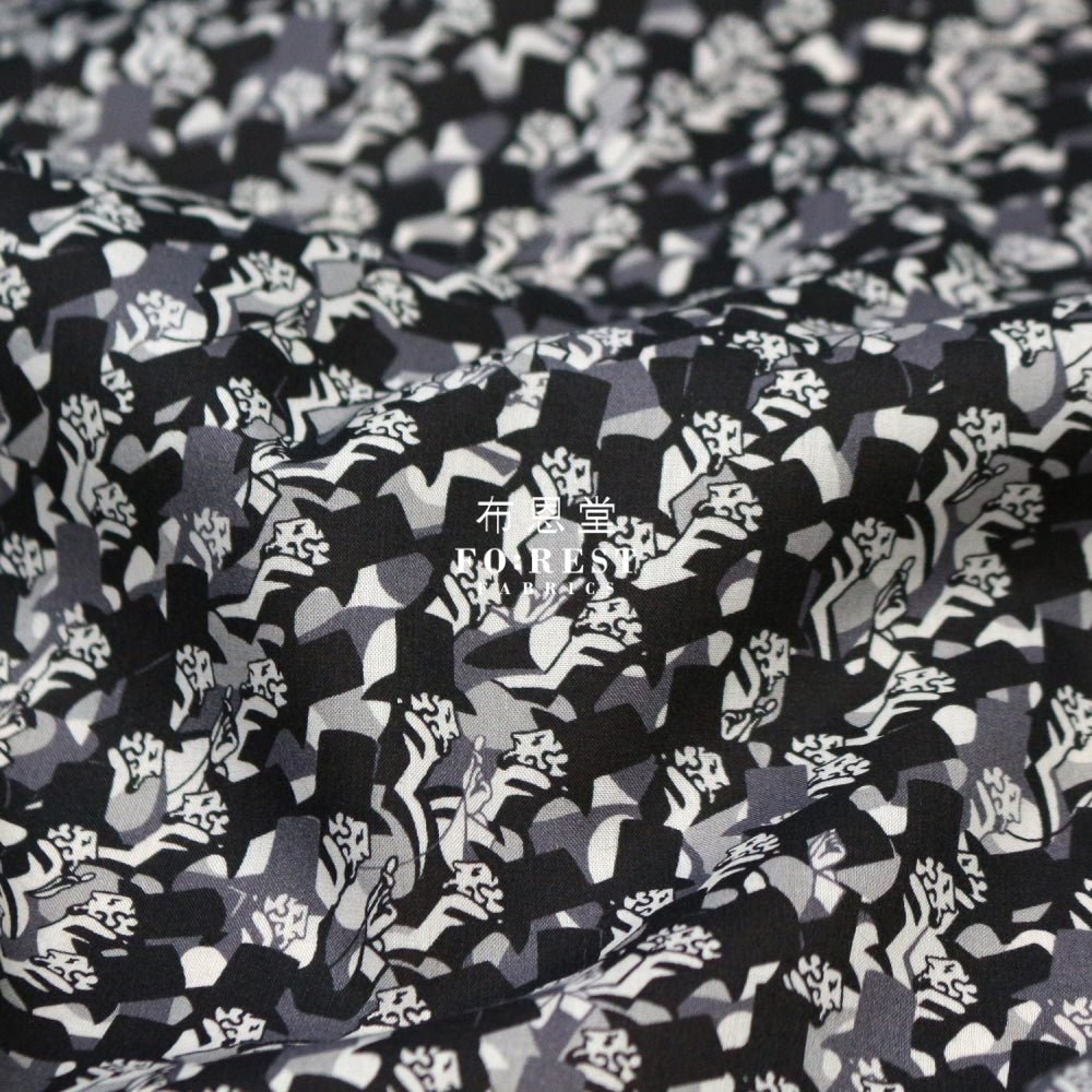 Liberty of London (Cotton Tana Lawn Fabric) - Top Hats - FO:REST Fabric 布恩堂Liberty fabrictana lawnjapanese fabricykk zipper