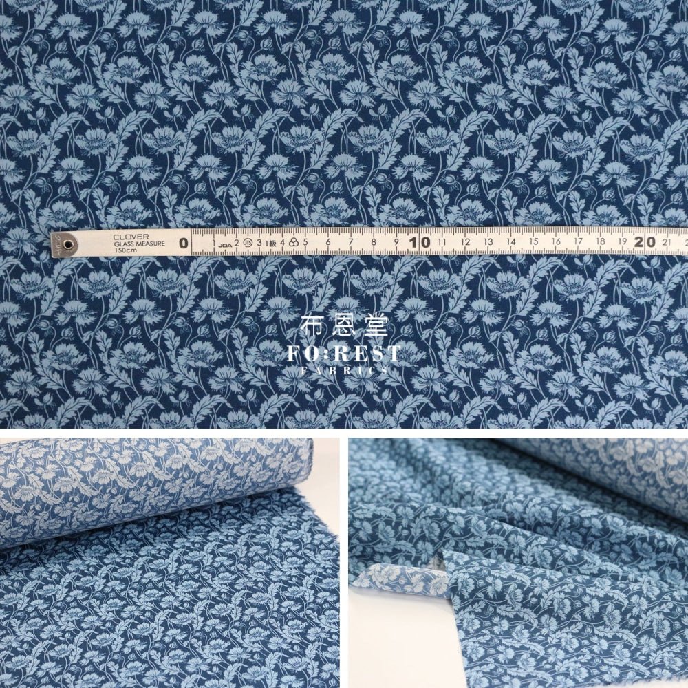 Liberty of London (Cotton Tana Lawn Fabric) - Toutouyouette - FO:REST Fabric 布恩堂Liberty fabrictana lawnjapanese fabricykk zipper