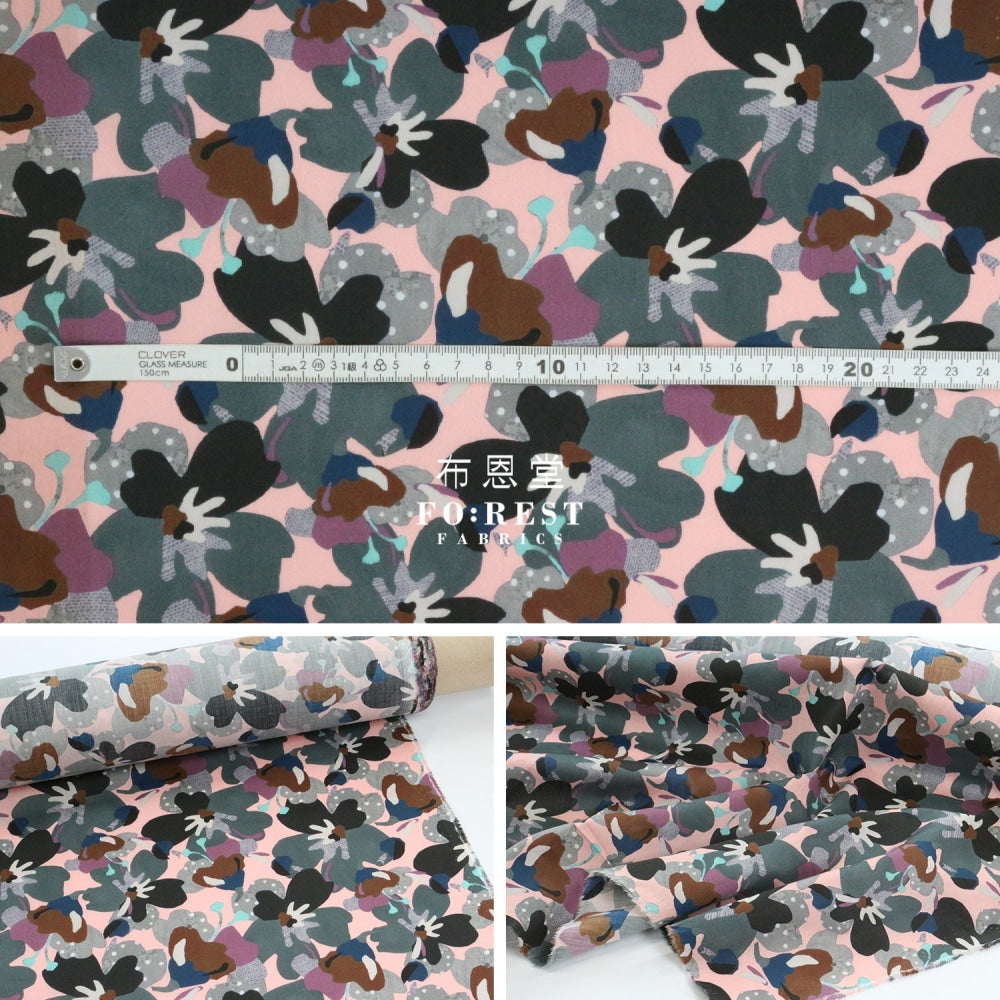 Liberty Of London (Cotton Tana Lawn Fabric) - Treloyhan Pink Cotton
