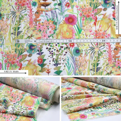 Liberty Of London (Cotton Tana Lawn Fabric) - Tresco Pastel Cotton